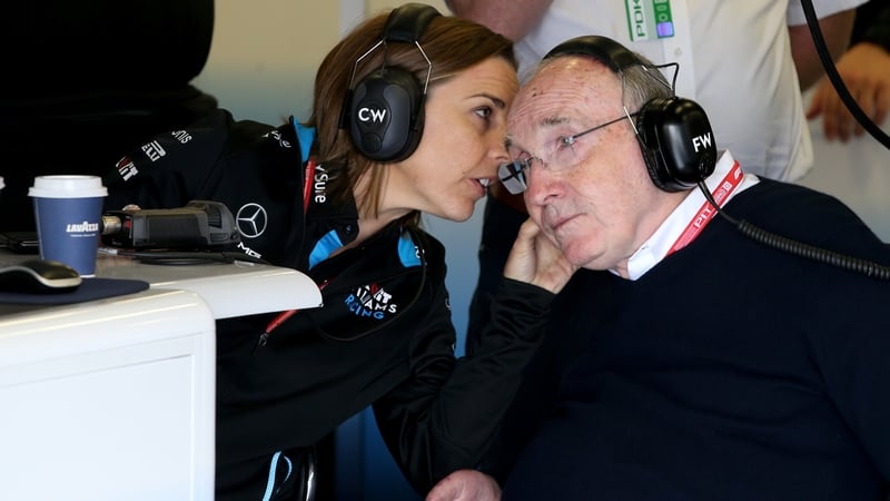 The Williams' at the 2019 British Grand Prix
