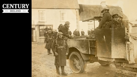 Century Ireland Issue 195 - Military carrying out reprisal in Meelin, National Library of Ireland (…