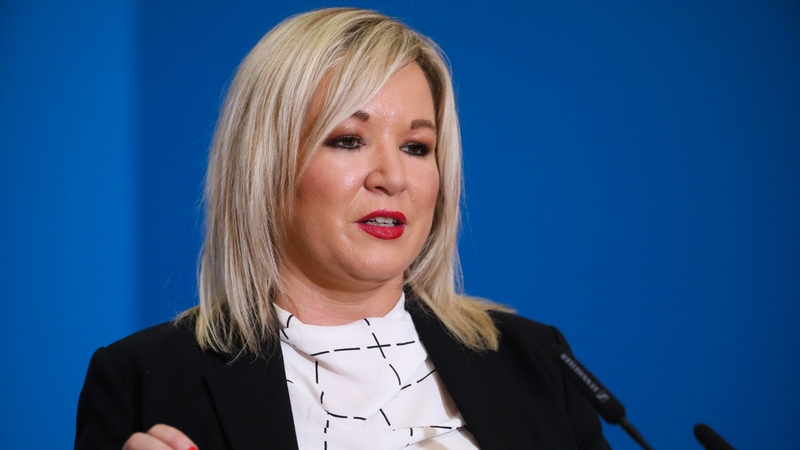 Michelle O'Neill said the Northern Executive will discuss the timing of an intervention at a meeting tomorrow