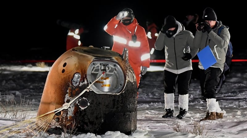 Chang'e-5 - named after a mythical Chinese moon goddess - landed back on Earth this morning