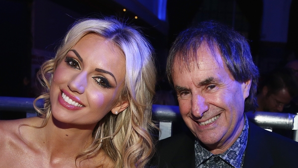 Chris de Burgh with his daughter Rosanna Davison