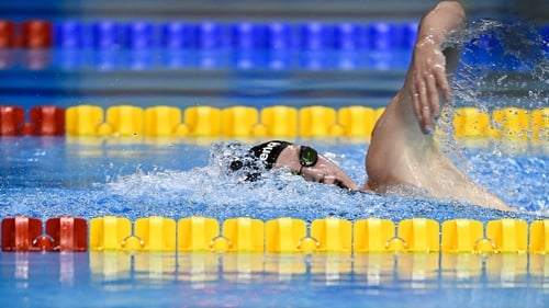 Daniel Wiffen delievered the standout performance on the opening day of the Irish Winter Meet