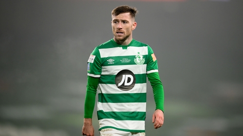 Jack Byrne during the Extra.ie FAI Cup final