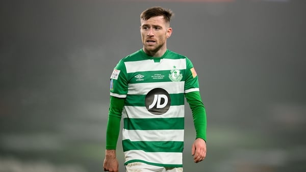 Jack Byrne during the Extra.ie FAI Cup final