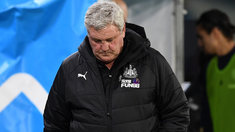 Steve Bruce was under intense pressure at the club