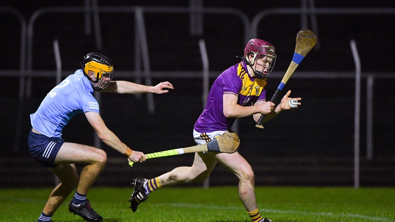 Sean O'Connor of Wexford in action against Tommy Kinnane of Dublin
