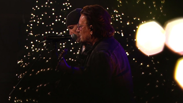 Bono and The Edge's exclusive performances on The Late Late Show