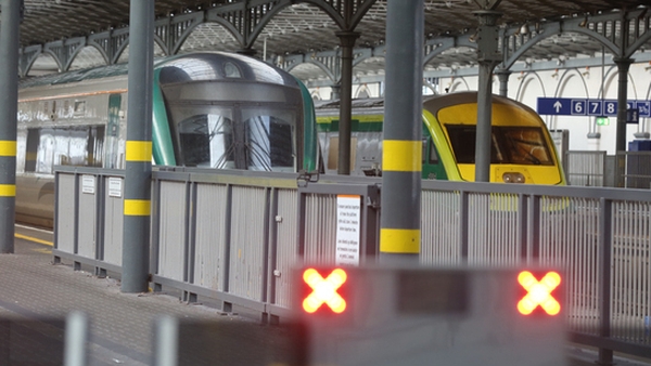 Rail passenger numbers in December are just 37% of what they had been in March due to Covid-19  
(Pic: RollingNews.ie)