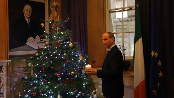 Taoiseach Micheál Martin sparked the #ShineYourLight campaign.