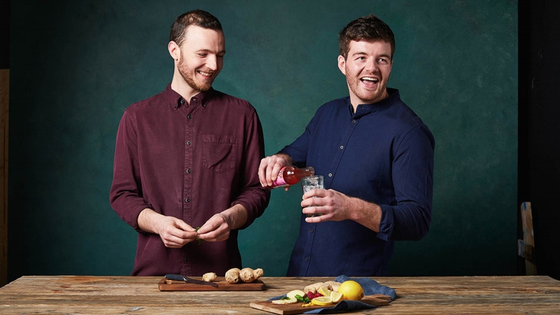 Emmett Kerrigan & Keith Loftus co-founders of All About Kombucha
