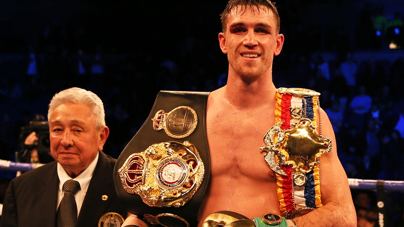 Callum Smith beat John Ryder to retain his belt in his last fight in November 2019