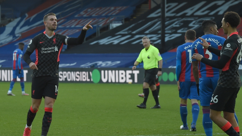 Jordan Henderson was among the goals for Liverpool