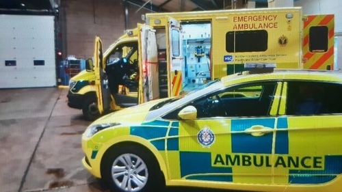 HSE chief Paul Reid tweeted an image of crews working together last night