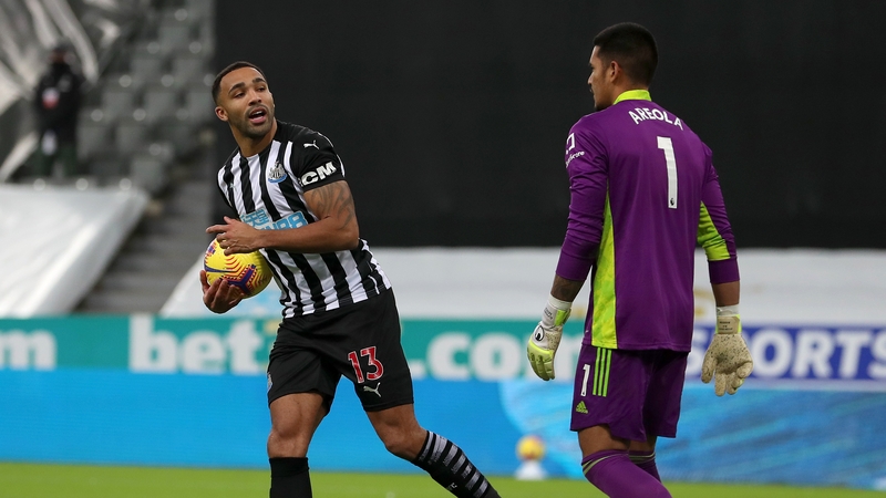 Callum Wilson scored a penalty for the Magpies