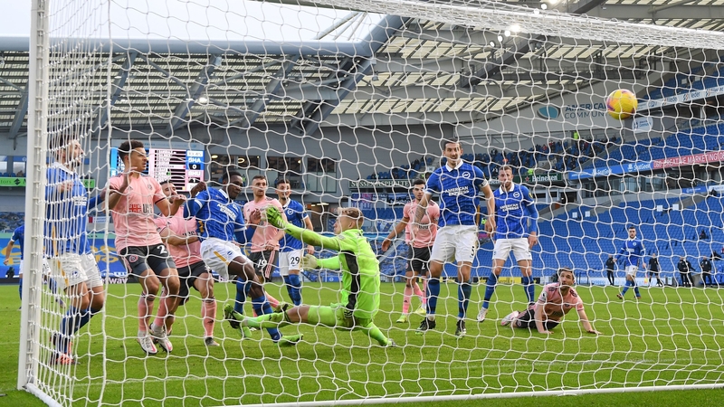 Danny Welbeck scores the equaliser