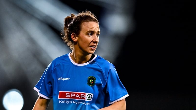 Karen Duggan scored in Peamount's Cup final win