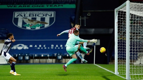 Anwar El Ghazi opens the scoring at the Hawthorns