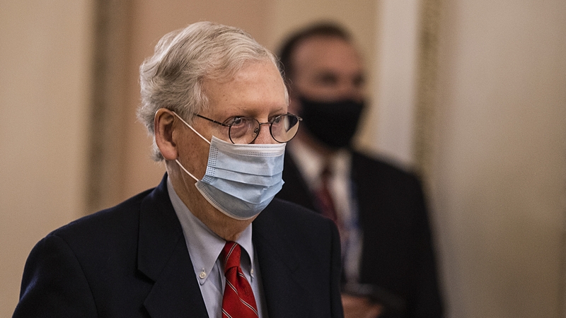 Republican Senate leader Mitch McConnell said the package will help Americans who have already waited too long