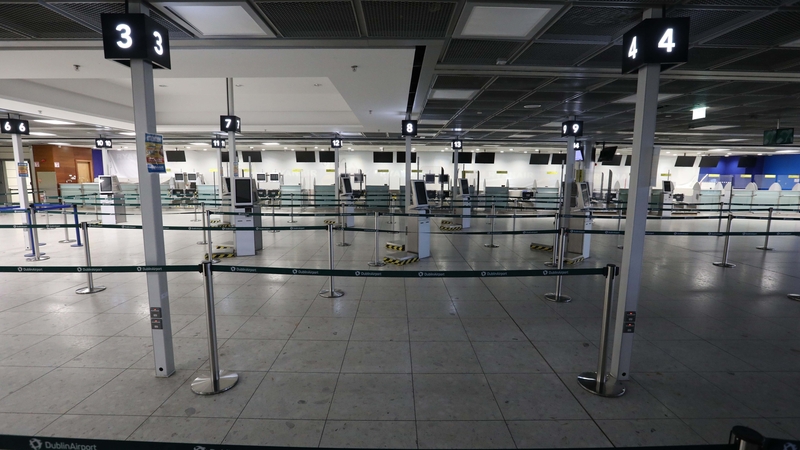 December arrival and departure figures down 88% and 87% respectively, new CSO figures show