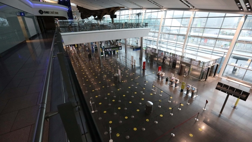 33 flights from the UK were due to arrive into Dublin today, with a further 30 scheduled for tomorrow (Pic: RollingNews.ie)