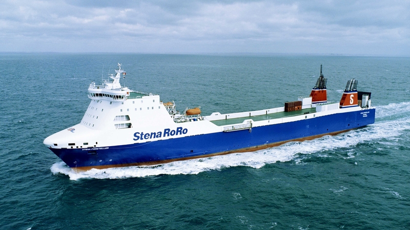 The Stena Foreteller will offer an additional 3,000 lane metres of freight capacity per trip