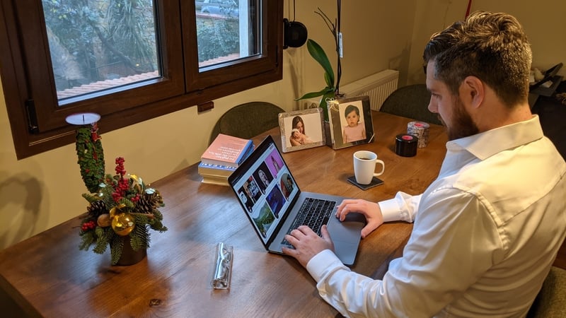 Ciaran O'Herlihy created Adepty while sitting out the pandemic in Greece.