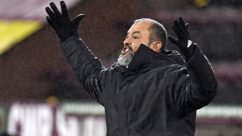 Nuno Espirito Santo's frustration was evident at Turf Moor