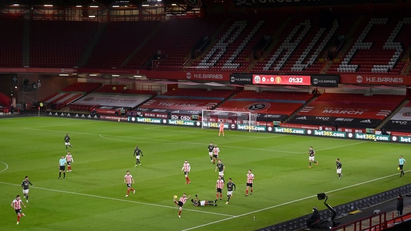 Games are taking place behind closed doors