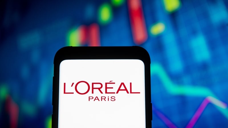 L'Oreal said its online revenues jumped 62% in 2020 as a whole
