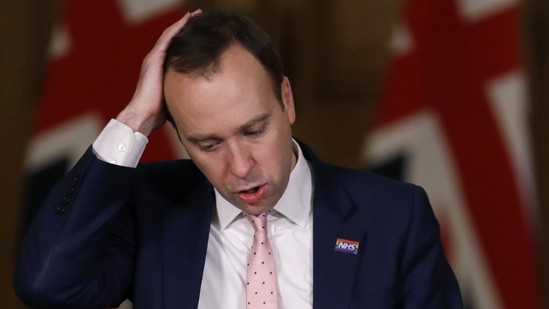 British Health Secretary Matt Hancock announced the measures this afternoon