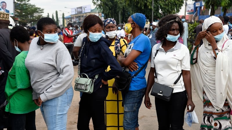 Nigeria has seen fewer cases than other African countries (file image)