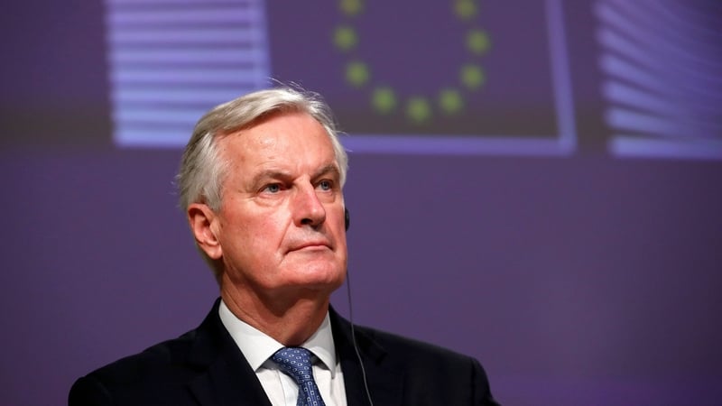 Michel Barnier said the Northern Ireland peace process was 'very fragile'