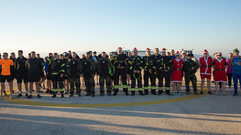 Members of the Irish-Polish Battalion in south Lebanon