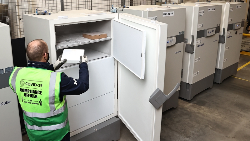 The vaccine will have to be stored at ultra low temperatures