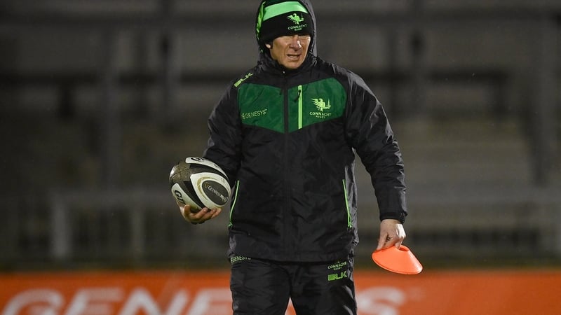 Connacht head coach Andy Friend
