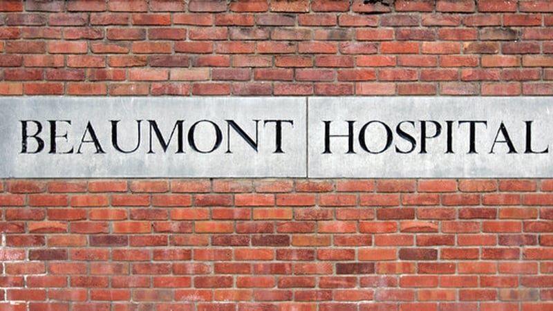 The man is being treated in Beaumont Hospital (File image)