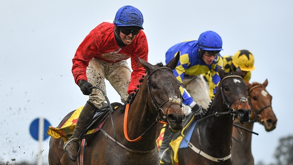Darragh O'Keeffe partnered A Plus Tard to a dramatic win in the Savills Chase at Leopardstown over the festive period