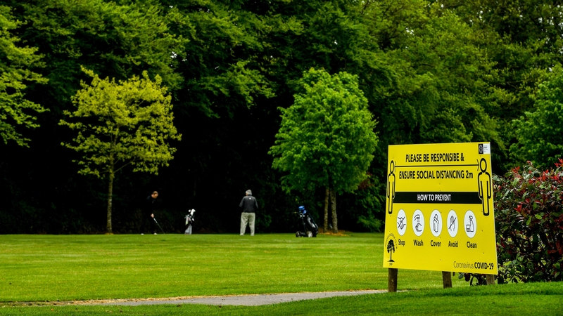Golf clubs will once again close as Ireland reenters Level 5 restrictions
