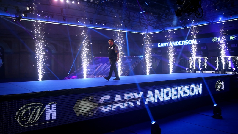 Gary Anderson also ruled out any talk of retiring while once again playing down his chances of a third title despite a 4-0 whitewash of Devon Petersen