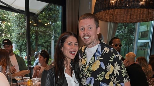 Professor Green with his girlfriend Karima McAdams