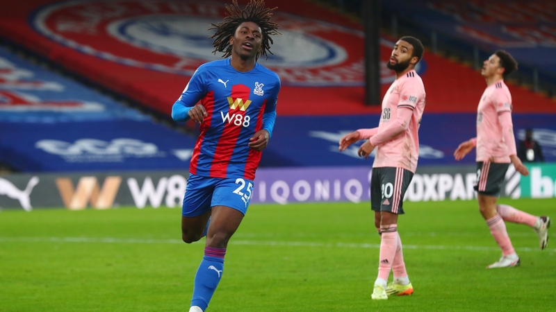 Eberechi Eze netted Palace's second