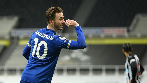 James Maddison opened the scoring