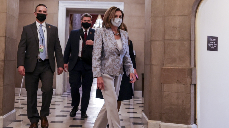 The US House of Representatives voted to reinstate Nancy Pelosi as speaker