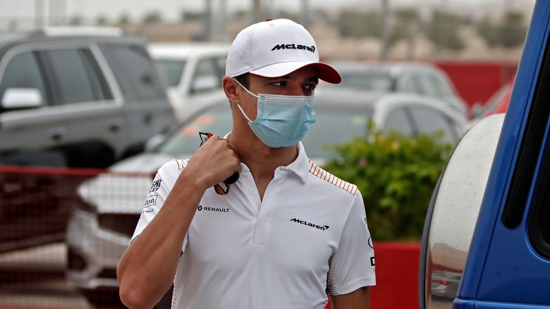 Norris is now self-isolating at a hotel in Dubai