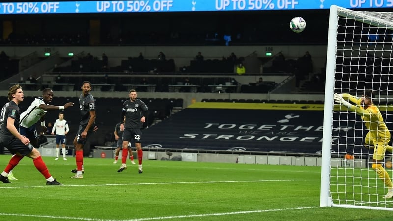 Sissoko scored his first goal of the season