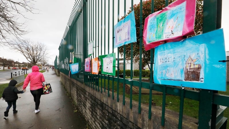 Paul Reid urged people not to mix with others as they drop off or pick up children from school