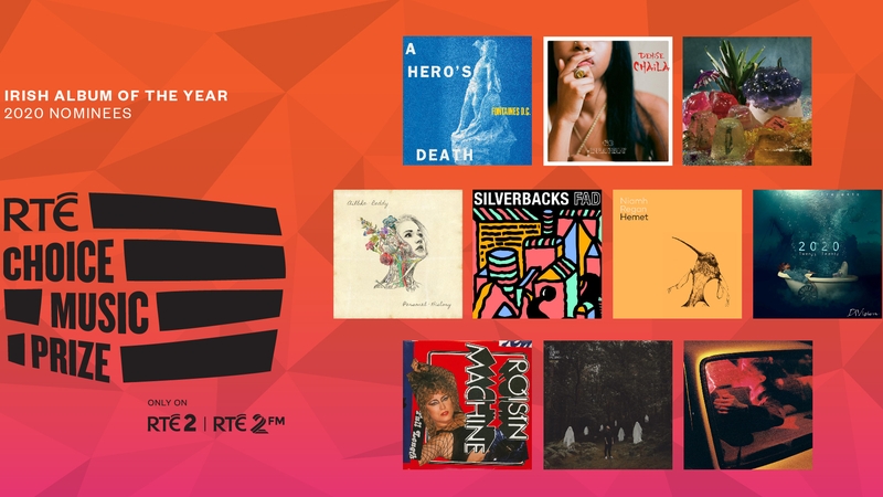 The award ceremony will be broadcast live online from Studio 5 in RTÉ on Thursday 4th March 4th and simulcast on the RTÉ Player and RTÉ 2FM