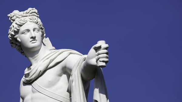 Apollo points the way: "while not afraid of warfare, Apollo was a purifier, able to cleanse those stained with even the blood of their relatives". Photo: Getty Images