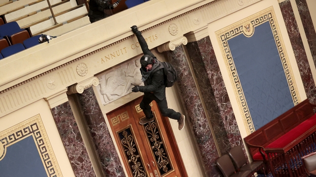 But there were others who made it all the way to the Senate chamber