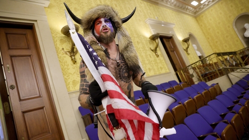 Jacob Anthony Chansley identified himself to the FBI as the man in the horned headdress